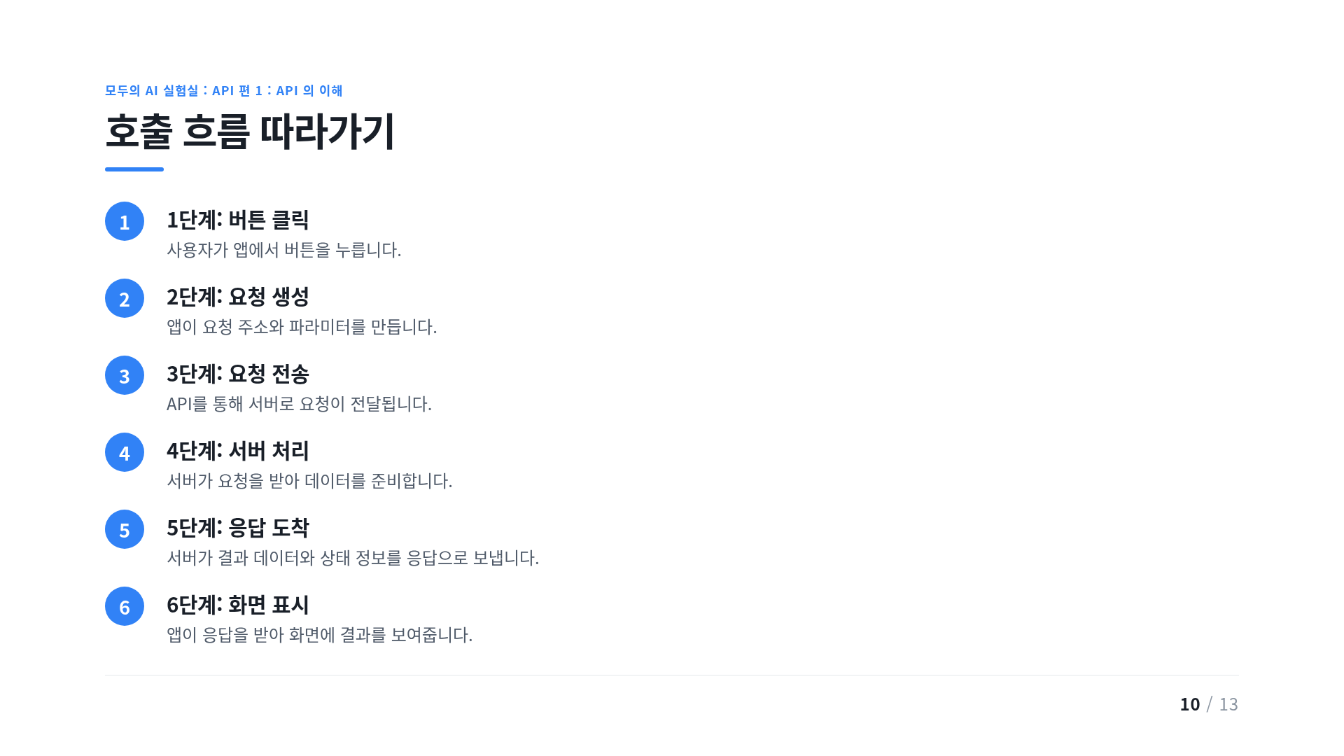 호출 흐름 따라가기