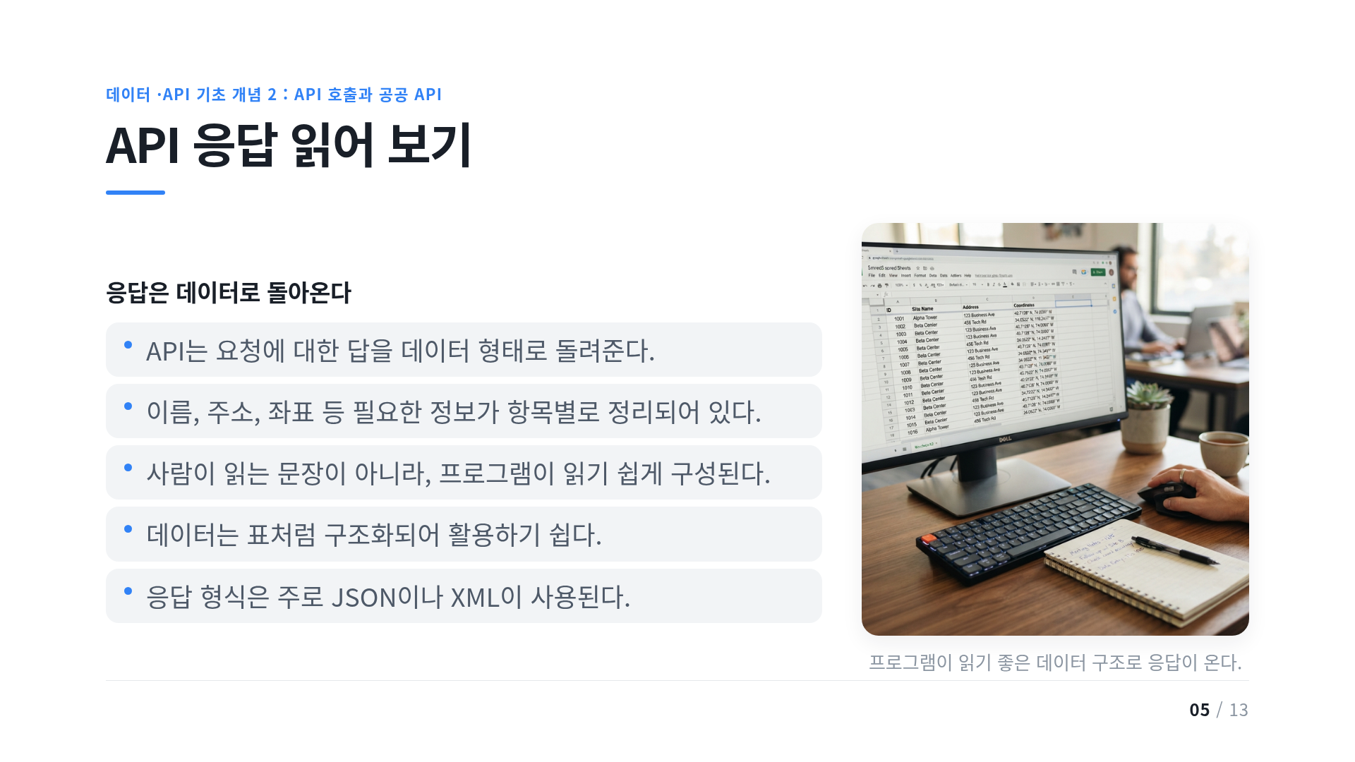 API 응답 읽어 보기