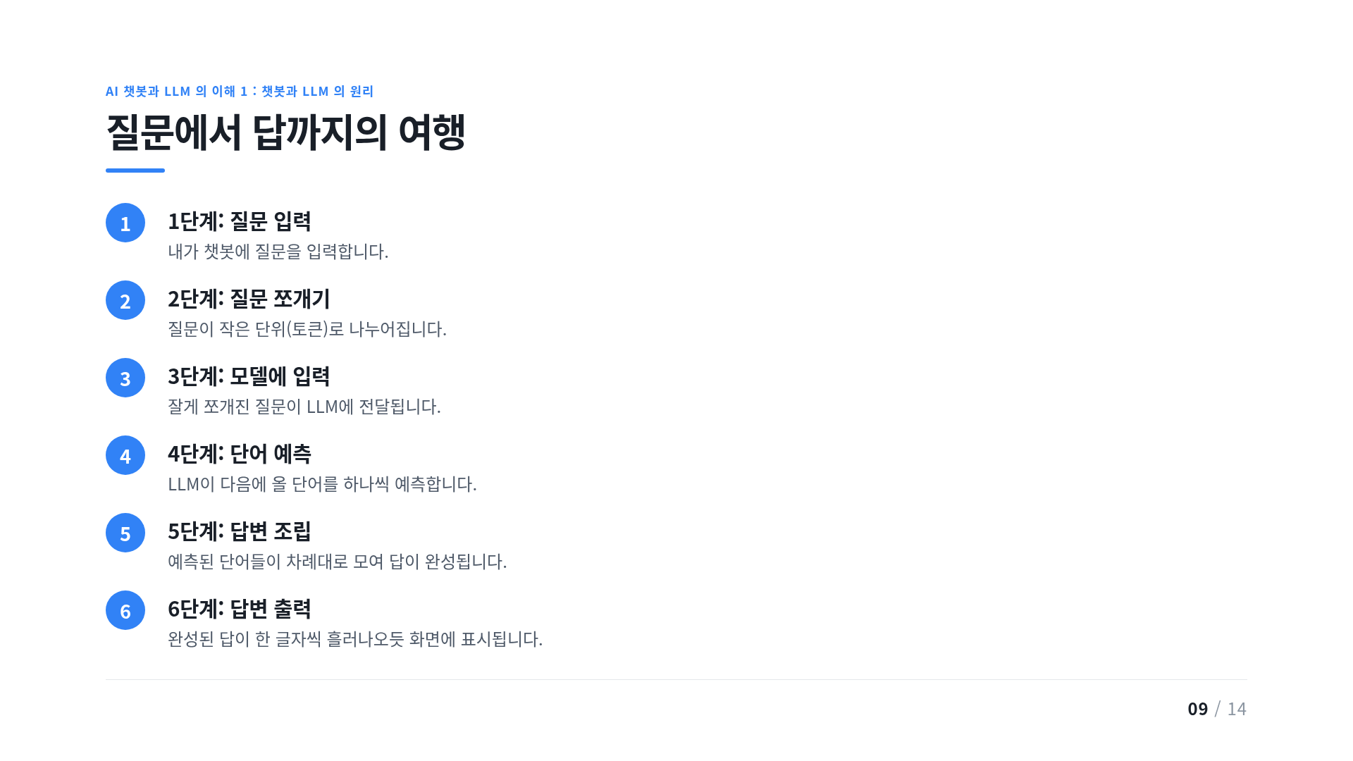 질문에서 답까지의 여행